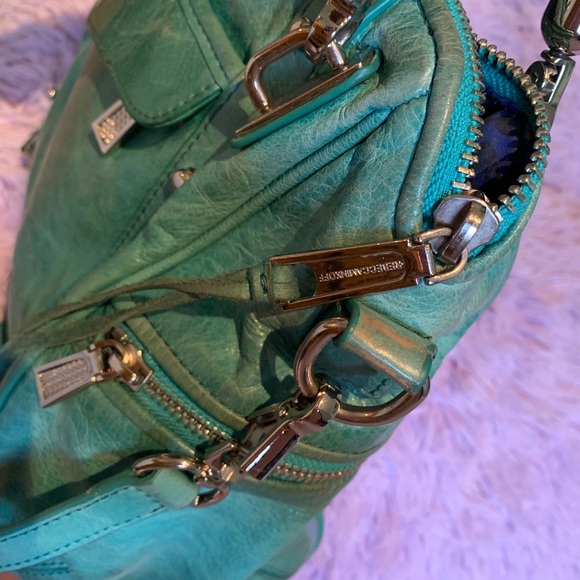 Teal Rececca Minkoff handbag. - Picture 6 of 8